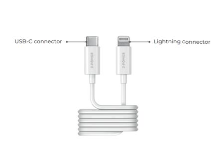 2-Power kabel USB-C to Lightning,