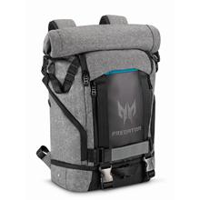 Acer PREDATOR GAMING ROLLTOP BACKPACK FOR 15" NBs GRAY n TEAL BLUE (RETAIL PACK)