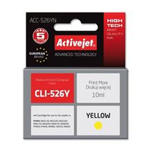 ActiveJet ink cartr. Canon CLI-526Y - 10 ml - 100% NEW (WITH CHIP) ACC-526Y