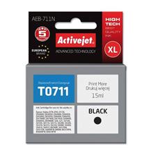 ActiveJet Ink cartridge Eps T0711 D78/DX6000/DX6050 Black - 15 ml     AEB-711