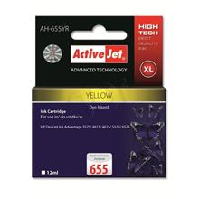 ActiveJet Ink cartridge HP 655 CZ112AE Premium Yellow 12 ml     AH-655YR