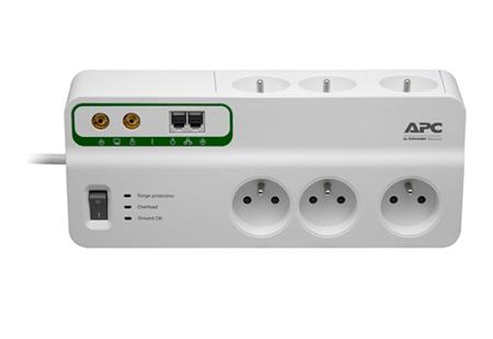 APC Home/Office SurgeArrest 6 Outlets with Phone