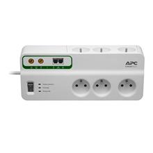 APC Home/Office SurgeArrest 6 Outlets with Phone and Coax Protection 230V Czech