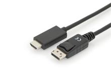 ASSMANN DisplayPort Adapter Cable, DP - HDMI type A