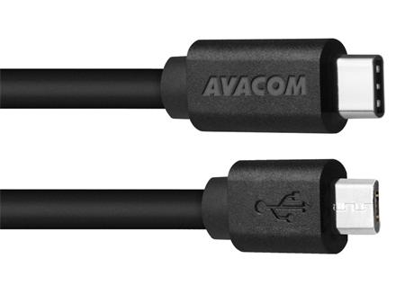 Avacom datový a nabíjecí kabel USB Type-C - Micro