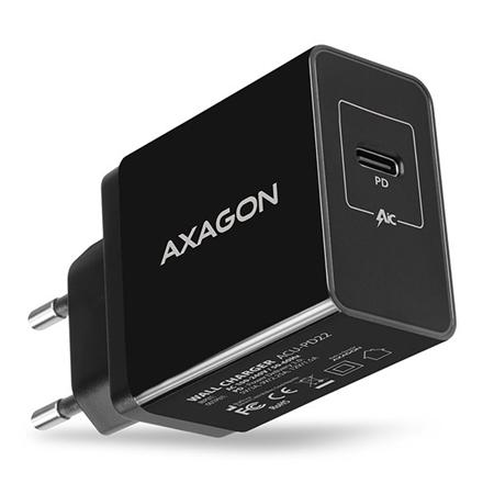 AXAGON ACU-PD22, PD nabíječka do sítě, 1x USB-C