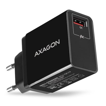 AXAGON ACU-QC19, QUICK nabíječka do sítě, 1x port
