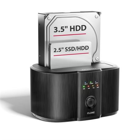 AXAGON ADSA-SC USB-C 5Gbps dokovací stanice pro