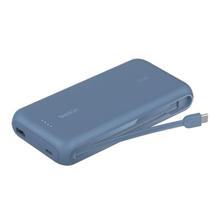 Belkin BOOST CHARGE™ USB-C Power Delivery PowerBanka s integrovaným USB-C kabelem, 10000mAh, 30W, modrá