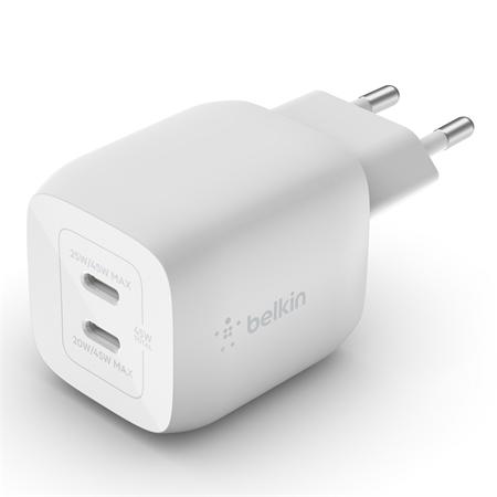 Belkin Duální 45W USB-C PD GaN PPS nástěnná