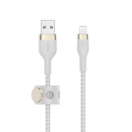 Belkin Lightning kabel, 3m, bílý - odolný PRO