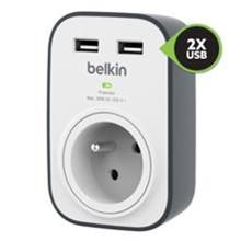 Belkin přepěťová ochrana BSV103 - 1 zásuvka,