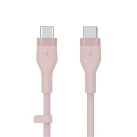 Belkin USB-C na USB-C kabel, 1m, růžový -