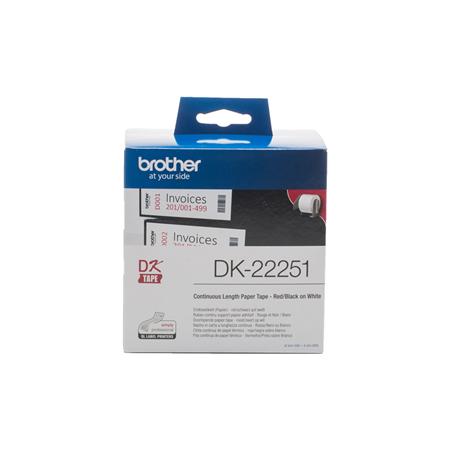 Brother - DK-22251 (papírová role 62mm x 30,48m)