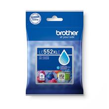 Brother LC552XLC (inkoust cyan, 3000 str.)