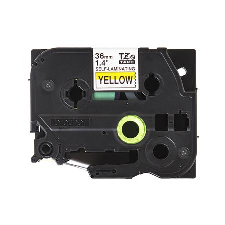 Brother - TZE-SL661, žlutá / černá (36mm,