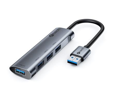 C-TECH HUB USB, UHB-U3-AL, 4x USB 3.2 Gen 1,