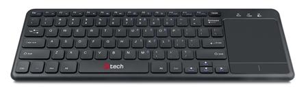 C-TECH klávesnice WLTK-01, bezdrátová klávesnice