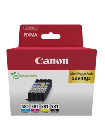 Canon cartridge INK CLI-581 BK/C/M/Y MULTI