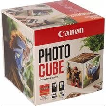 Canon CARTRIDGE PG-560/CL-561 PHOTO CUBE Creative Pack White Orange - 5x5 fotopapír (PP-201 40 obr.)
