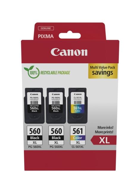 Canon cartridge PG-560XL x2 / CL-561XL Multipack