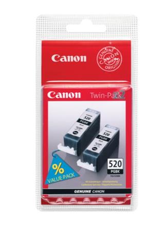 Canon cartridge PGI-520Bk Black (PGI520BK) Twin