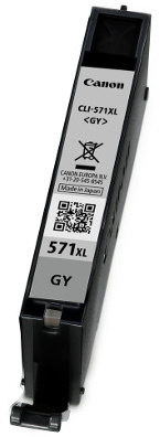Canon CLI-571 XL G, šedý