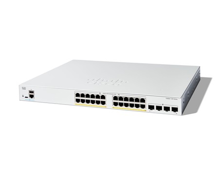 Cisco Catalyst 1200 24-port GE, Full PoE, 4x1G