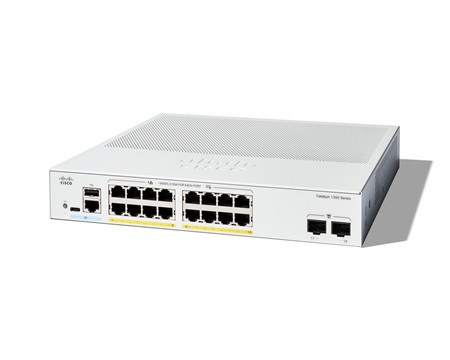Cisco Catalyst 1300 16-port GE, PoE, 2x1G