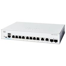 Cisco Catalyst switch C1300-8T-E-2G (8xGbE,2xGbE/SFP combo,fanless) - REFRESH