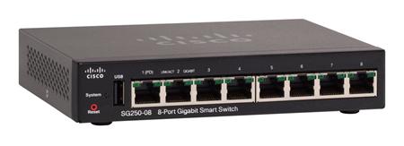Cisco SG250-08 8-Port Gigabit Smart