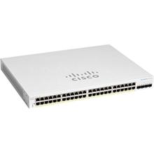 Cisco switch CBS220-48P-4X-EU (48xGbE,4xSFP+,48xPoE+,382W) - REFRESH 