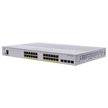 Cisco switch CBS250-24P-4X (24xGbE,4xSFP+,24xPoE+,195W,fanless) - REFRESH