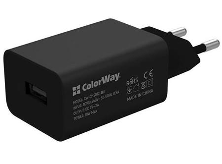 COLORWAY 1x USB/ síťová nabíječka/ 10W/