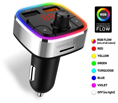 CONNECT IT CarRGB Bluetooth transmitter,