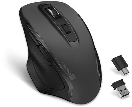 CONNECT IT Dual SmartSwitch bezdrátová myš, USB-A