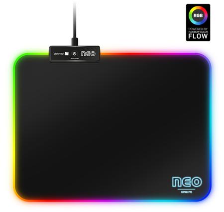 CONNECT IT NEO RGB podsvícená podložka pod myš,