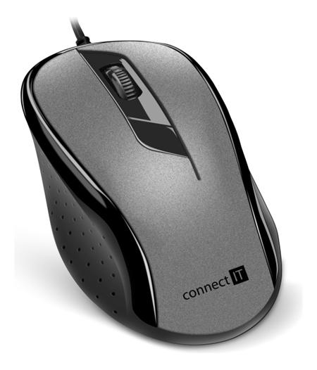 CONNECT IT Optická myš, ergonomická, USB,