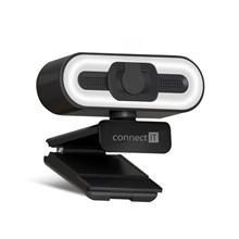 CONNECT IT WebYouSee Pro webkamera s rozlišením Full HD (1920 × 1080 px) BLACK