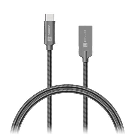 CONNECT IT Wirez Steel Knight USB-C (Type C) -