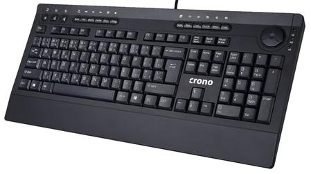 Crono CK2111 - multimediální klávesnice, CZ / SK,