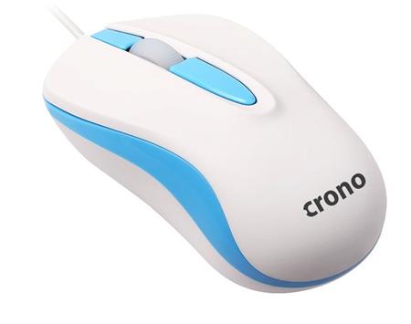 Crono CM642 - optická myš, USB, modrá +
