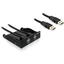 Delock 3,5" panel 2x USB 3.0