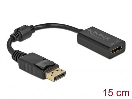 Delock Adaptér DisplayPort 1.1 samec na HDMI