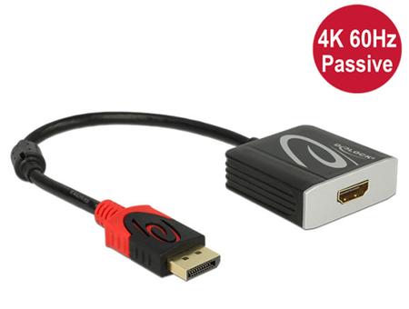 Delock Adaptér Displayport 1.2 samec > HDMI