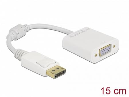 Delock Adaptér DisplayPort 1.2 samec na VGA