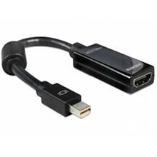 Delock adaptér DisplayPort mini (samec) na HDMI A (samice), černý