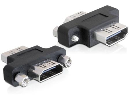 Delock adaptér HDMI-A samice > A