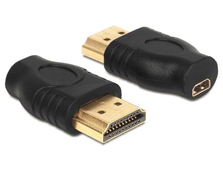 Delock adaptér HDMI micro D samice > HDMI A