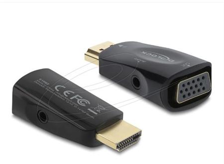 Delock Adaptér HDMI na VGA s